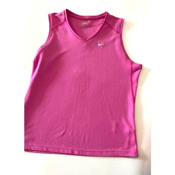 Nike V-Neck Tank Performance Top Size Large - Picture 3 of 6